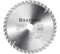 Пильный диск по дереву Optima, 254x30 мм, 40Т KRAFTOOL 36951-254-30