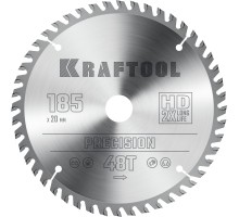 Пильный диск по дереву Precision, 185x20 мм, 48Т KRAFTOOL 36952-185-20