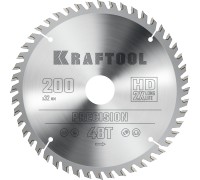 Пильный диск по дереву Precision, 200x32 мм, 48Т KRAFTOOL 36952-200-32