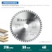 Пильный диск по дереву Precision, 216x30 мм, 48Т KRAFTOOL 36952-216-30