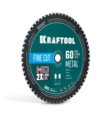 Диск пильный по металлу и стали Metal Cut 305x25.4 мм, 60Т KRAFTOOL 36954-305-25.4-60