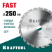 Пильный диск по дереву Fast, 250x32 мм, 24Т KRAFTOOL 36950-250-32