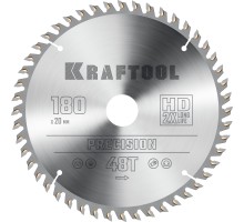 Пильный диск по дереву Precision, 180x20 мм, 48Т KRAFTOOL 36952-180-20