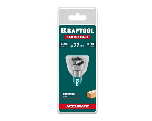 Cверло Форстнера FORSTNER d 22 мм KRAFTOOL 29950-22