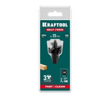 Cверло по дереву самоврезающееся SELF FEED d 25 мм KRAFTOOL 29951-25