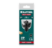 Cверло по дереву самоврезающееся SELF FEED d 35 мм KRAFTOOL 29951-35