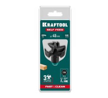 Cверло по дереву самоврезающееся SELF FEED d 45 мм KRAFTOOL 29951-45