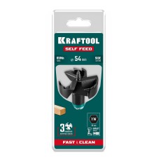 Cверло по дереву самоврезающееся SELF FEED d 54 мм KRAFTOOL 29951-54