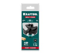 Cверло по дереву самоврезающееся SELF FEED d 68 мм KRAFTOOL 29951-68