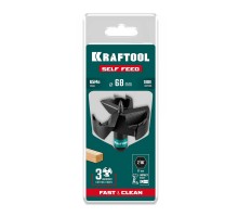 Cверло по дереву самоврезающееся SELF FEED d 68 мм KRAFTOOL 29951-68