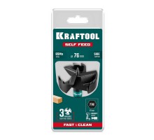 Cверло по дереву самоврезающееся SELF FEED d 76 мм KRAFTOOL 29951-76