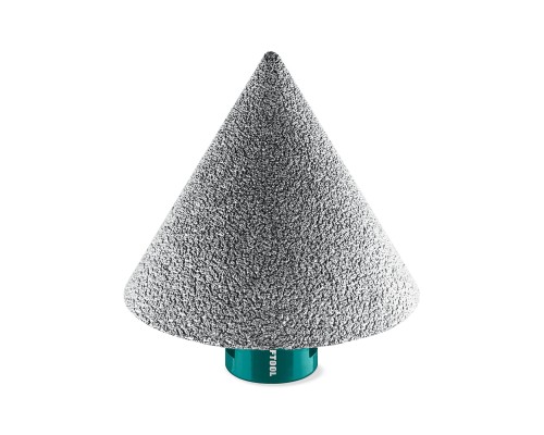 Вакуумная алмазная фреза конусная VS DIAMOND d 3-75 мм, М14 KRAFTOOL 29812-03-75