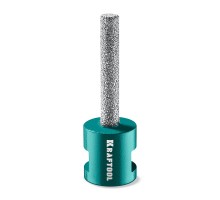 Вакуумная алмазная фреза пальчиковая VS DIAMOND d 6 мм (М14, 50 мм) KRAFTOOL 29810-06