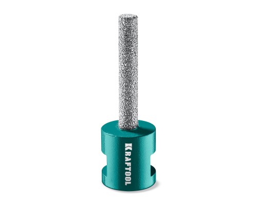 Вакуумная алмазная фреза пальчиковая VS DIAMOND d 6 мм (М14, 50 мм) KRAFTOOL 29810-06