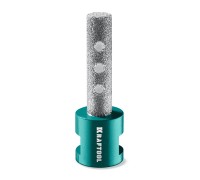 Вакуумная алмазная фреза пальчиковая VS DIAMOND d 12 мм (М14, 50 мм) KRAFTOOL 29810-12