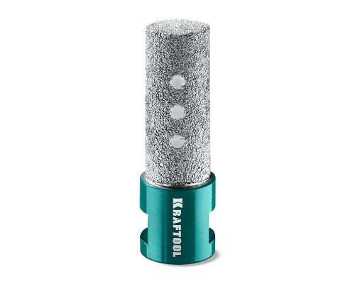 Вакуумная алмазная фреза пальчиковая VS DIAMOND d 20 мм (М14, 50 мм) KRAFTOOL 29810-20