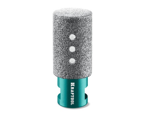 Вакуумная алмазная фреза пальчиковая VS DIAMOND d 30 мм (М14, 50 мм) KRAFTOOL 29810-30