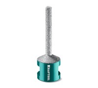 Вакуумная алмазная фреза пальчиковая с конусом VS DIAMOND d 6 мм (М14, 50 мм) KRAFTOOL 29811-06
