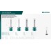 Вакуумная алмазная фреза пальчиковая с конусом VS DIAMOND d 8 мм (М14, 50 мм) KRAFTOOL 29811-08