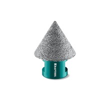 Вакуумная алмазная фреза конусная VS DIAMOND d 2-38 мм, М14 KRAFTOOL 29812-02-38