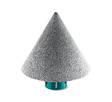 Вакуумная алмазная фреза конусная VS DIAMOND d 3-75 мм, М14 KRAFTOOL 29812-03-75
