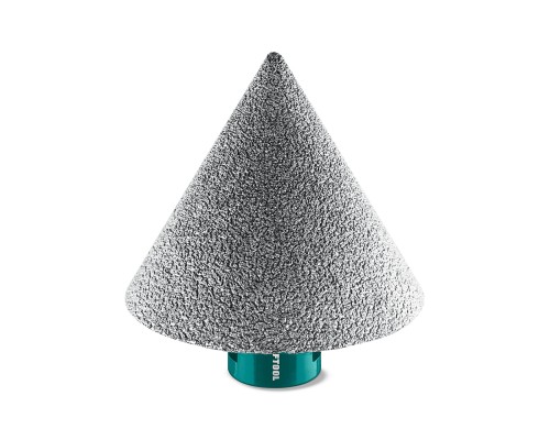 Вакуумная алмазная фреза конусная VS DIAMOND d 3-75 мм, М14 KRAFTOOL 29812-03-75