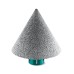 Вакуумная алмазная фреза конусная VS DIAMOND d 3-75 мм, М14 KRAFTOOL 29812-03-75