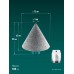 Вакуумная алмазная фреза конусная VS DIAMOND d 3-75 мм, М14 KRAFTOOL 29812-03-75