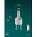 Вакуумная алмазная фреза универсальная VS DIAMOND d 10-25 мм (М14, 50 мм) KRAFTOOL 29813-10-25