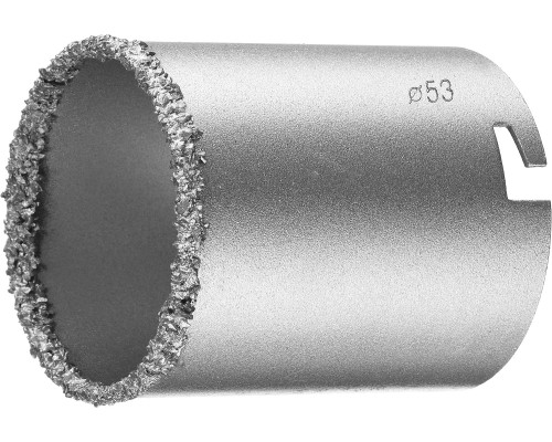 Коронка кольцевая 53 мм, L 55 мм, карбид вольфрама KRAFTOOL 33401-53_z01