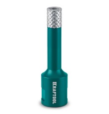 Вакуумная алмазная коронка по керамограниту VS DIAMOND d 12, М14 KRAFTOOL 29890-12