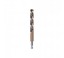 Сверло по металлу для винтовертов и шуруповертов IMPACT READY НЕХ-1/4", d 9.0x125 мм KRAFTOOL 29652-9