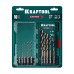 Набор сверл по металлу для винтовертов и шуруповертов IMPACT READY НЕХ-1/4", 10 шт. KRAFTOOL 29652-H10