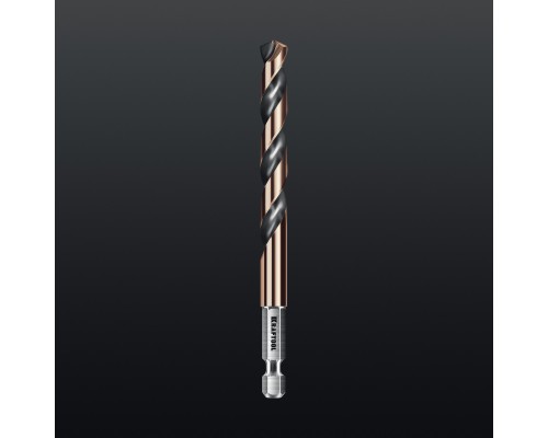 Набор сверл по металлу для винтовертов и шуруповертов IMPACT READY НЕХ-1/4", 10 шт. KRAFTOOL 29652-H10