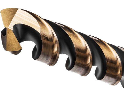 Сверло по металлу COBALT-8, 3.5x70 мм, сталь М42, HSS-Co(8%) KRAFTOOL 29656-3.5