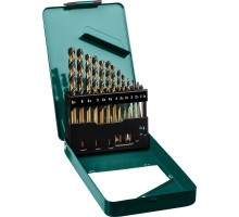 Набор сверл по металлу COBALT-8, 13 шт.,, сталь М42, HSS-Co(8%) KRAFTOOL 29656-H13