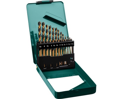 Набор сверл по металлу COBALT-8, 13 шт.,, сталь М42, HSS-Co(8%) KRAFTOOL 29656-H13