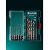 Набор сверл по металлу для винтовертов и шуруповертов IMPACT READY STEP POINT, 10 шт KRAFTOOL 29653-H10