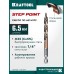 Сверло по металлу для винтовертов и шуруповертов IMPACT READY STEP POINT, d 6.5x107 мм KRAFTOOL 29653-6.5