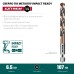 Сверло по металлу для винтовертов и шуруповертов IMPACT READY НЕХ-1/4", d 6.5x107 мм KRAFTOOL 29652-6.5