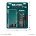 Набор сверл по металлу для винтовертов и шуруповертов IMPACT READY НЕХ-1/4", 10 шт. KRAFTOOL 29652-H10