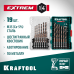 Набор сверл по металлу для винтовертов и шуруповертов IMPACT READY НЕХ-1/4", 19 шт. KRAFTOOL 29652-H19