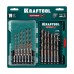 Набор сверл по металлу для винтовертов и шуруповертов IMPACT READY НЕХ-1/4", 19 шт. KRAFTOOL 29652-H19