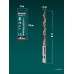Сверло по металлу для винтовертов и шуруповертов IMPACT READY STEP POINT, d 5.0x91 мм KRAFTOOL 29653-5