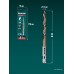 Сверло по металлу для винтовертов и шуруповертов IMPACT READY STEP POINT, d 5.5x98 мм KRAFTOOL 29653-5.5