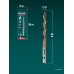 Сверло по металлу для винтовертов и шуруповертов IMPACT READY STEP POINT, d 7.0x109 мм KRAFTOOL 29653-7