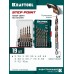Набор сверл по металлу для винтовертов и шуруповертов IMPACT READY STEP POINT, 19 шт KRAFTOOL 29653-H19