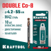 Сверло двухстороннее по металлу сталь M42(+8%Co) класс А DOUBLE Сo-8 4.2х55 мм KRAFTOOL 29654-4.2-10