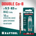 Сверло двухстороннее по металлу сталь M42(+8%Co) класс А DOUBLE Сo-8 5.2х62 мм KRAFTOOL 29654-5.2-10