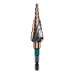 Сверло ступенчатое COBALT 4-20мм, 9 ступеней, азотирование, винтовая спираль KRAFTOOL 29691-4-20-9